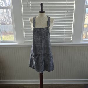 Black and White Checkered Jumper